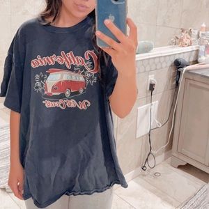 navy blue oversized shirt, got it at a surf shop